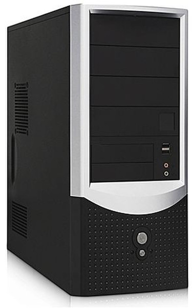Foxconn TSAA-805-NP Midi-Tower Black,Silver computer case