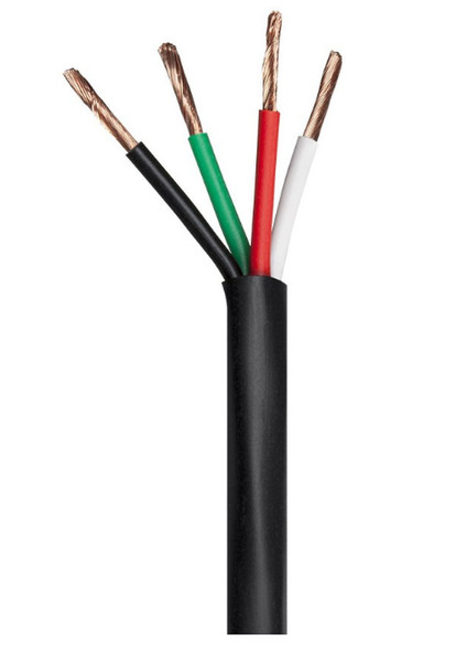 Monoprice 13728 152.4m Black audio cable