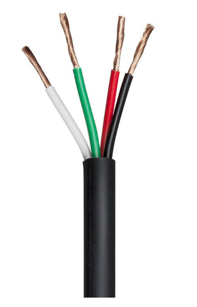 Monoprice 13735 152.4m Black audio cable
