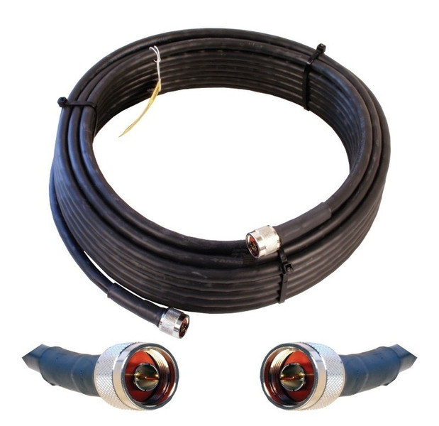 Wilson Electronics 952360 18м N-Male N-Male Черный коаксиальный кабель