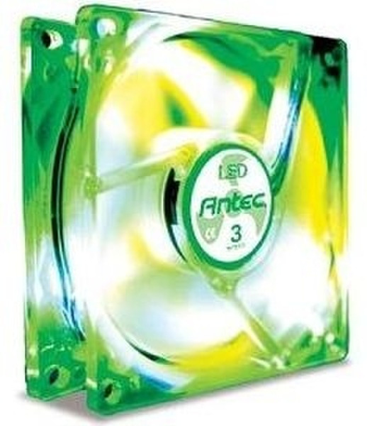 Antec 3 speed 120mm Green LED Fan