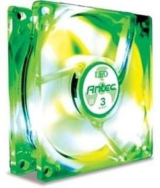 Antec TriCool 80mm Green LED Computergehäuse Ventilator