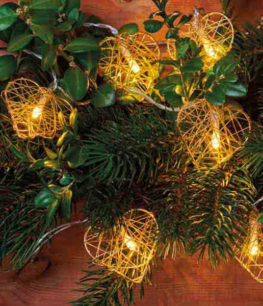 Sirius Home Elisa Light decoration chain Indoor 10lamp(s) LED Gold