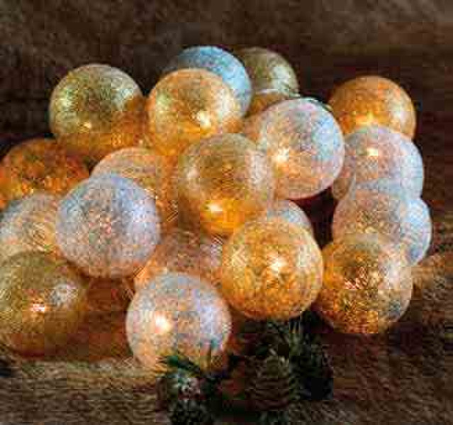 Sirius Home Bolette Light decoration chain Indoor 20lamp(s) LED Gold,Silver