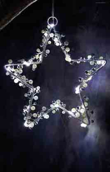 Sirius Home Juliet Star Light decoration figure Indoor 20lamp(s) LED Silver,White