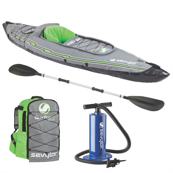 Coleman 2000014136 1person(s) Черный, Зеленый, Серый Полиэстер Inflatable kayak спортивный каяк