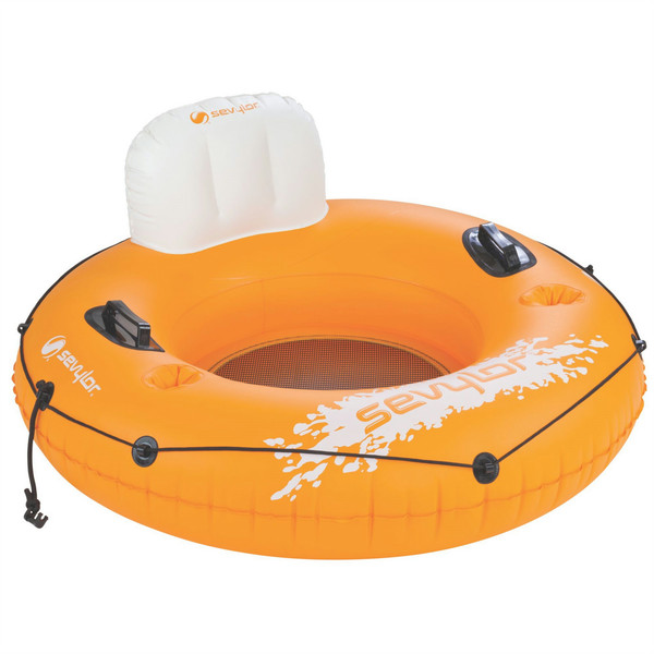 Coleman River Tube Orange PVC Ride-on float