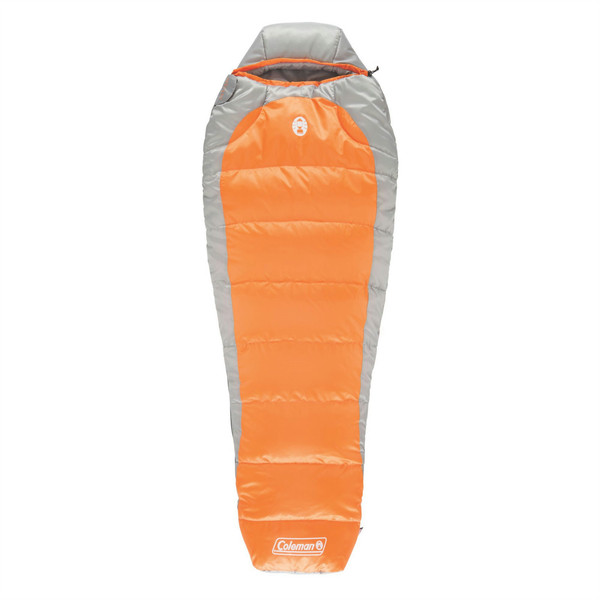 Coleman Silverton 25 Sleeping Bag Mummy sleeping bag Полиэстер Серый, Оранжевый