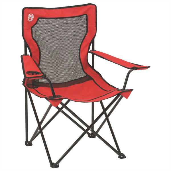 Coleman Broadband Mesh Quad Chair Camping chair 4Bein(e) Rot