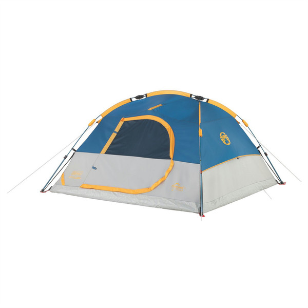 Coleman Flatiron 3-Person Instant Dome Tent Kuppel-/Iglu-Zelt Blau, Weiß, Gelb