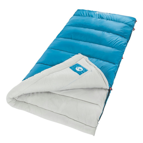 Coleman Autumn Glen 30 Sleeping Bag Rectangular sleeping bag Ткань, Полиэстер Синий, Белый
