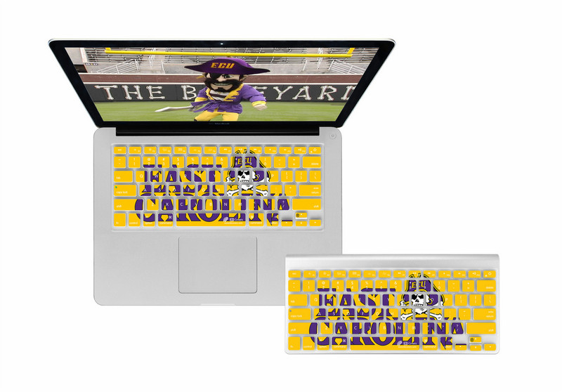KB Covers East Carolina University Keyboard Multicolour mobile device skin/print