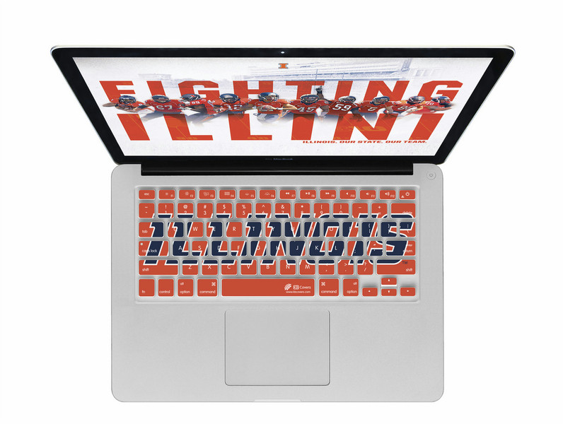 KB Covers University of Illinois Keyboard Multicolour mobile device skin/print