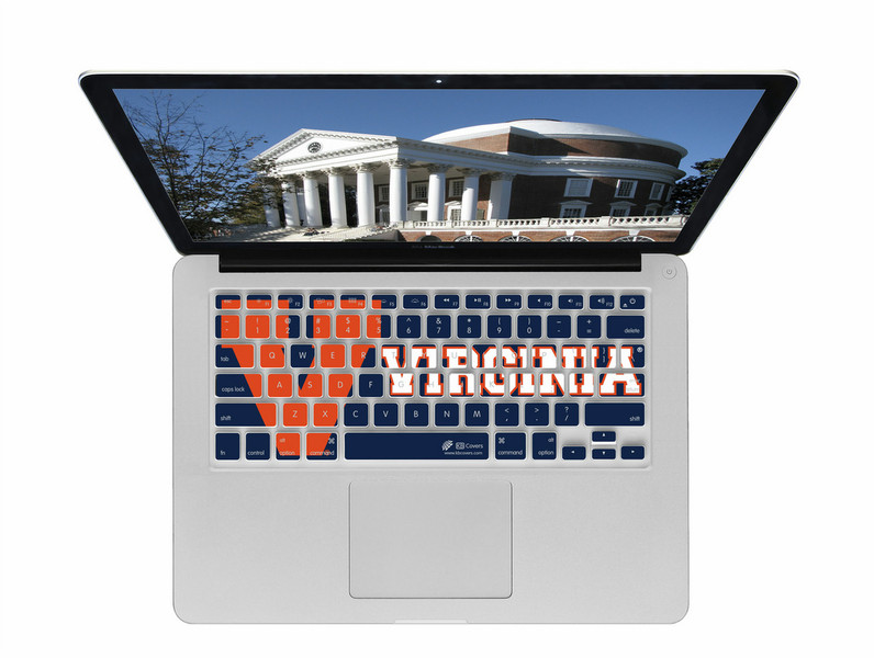 KB Covers University of Virginia Tastatur Mehrfarben Hülle & Aufkleber für Mobilgeräte
