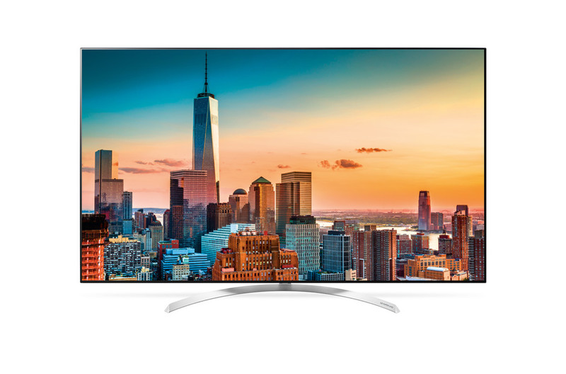LG 55SJ8509 55Zoll 4K Ultra HD Smart-TV WLAN Silber LED-Fernseher