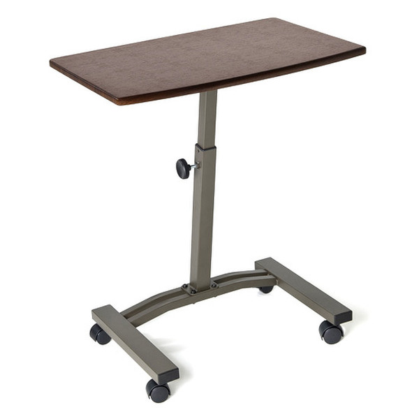 Seville Classics WEB162 Notebook stand Brown,Stainless steel notebook arm/stand