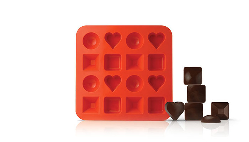 Siliconezone Choko Rot Süßigkeiten- & Schokoladenformen