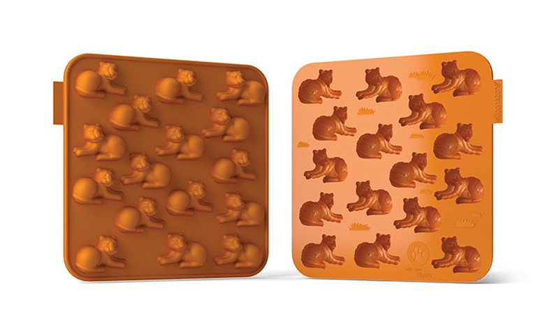 Siliconezone My Animals Brown candy/chocolate mold