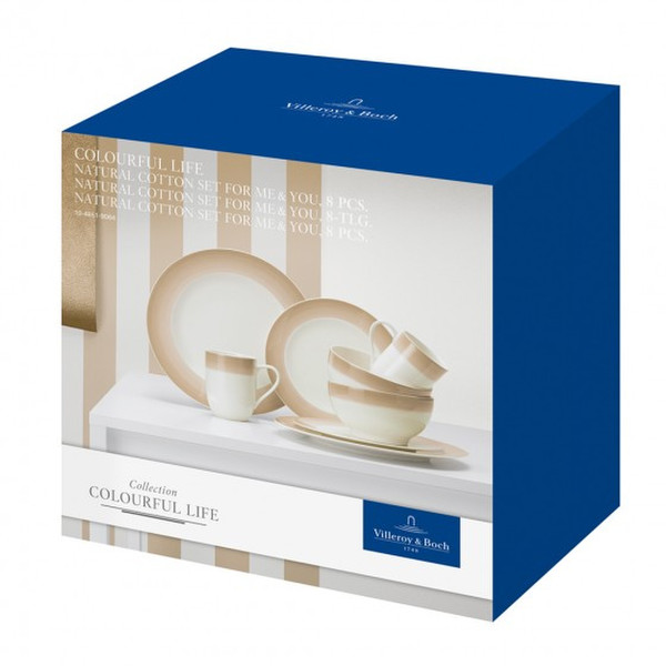 Villeroy & Boch 10-4851-9064 8pc(s) Porcelain Cream tableware set