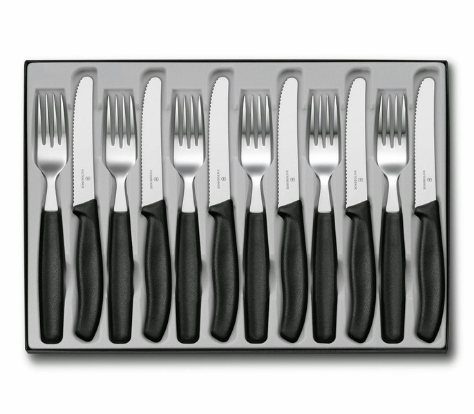 Victorinox 6.7833.12 12шт Набор ножей/приборов для приготовления пищи в футляре наборы кухонных ножей и приборов для приготовления пищи