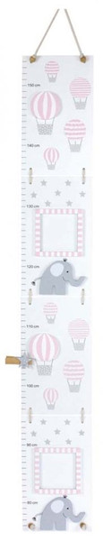 JaBaDaBaDo R16019 Grey,Pink baby height chart