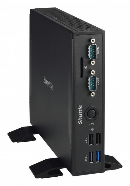 Shuttle XPС slim DS77U3 Intel SoC BGA 1356 2.40ГГц i3-7100U 1,3L -литровый ПК Черный ПК/рабочая станция barebone