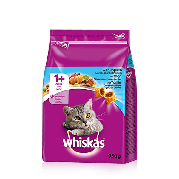 ‎Whiskas 325662 Для взрослых Tuna сухой корм для кошек