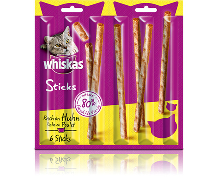 ‎Whiskas 251177/14er Pack Cat 6g Snacks Chicken