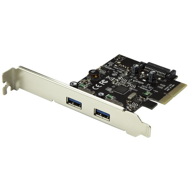 StarTech.com Dual-Port USB 3.1 Card - 10Gbps per port - 2x USB-A - PCIe