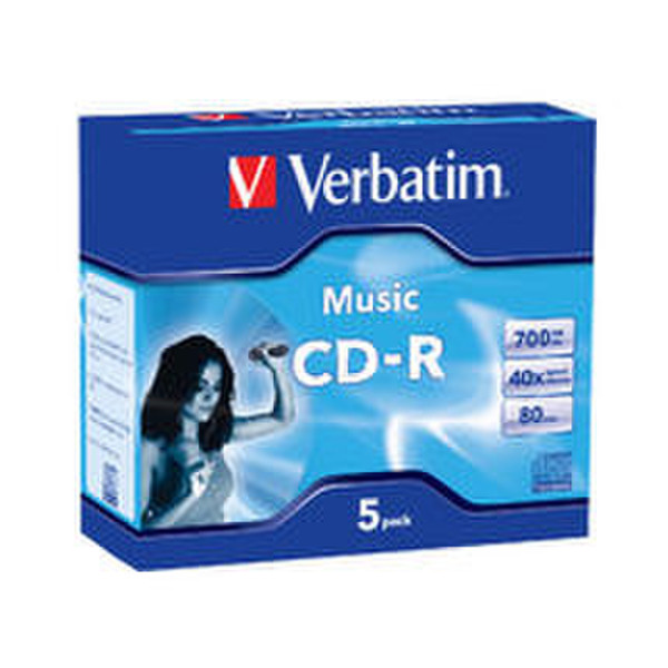 Verbatim CD-R 700mb CD-R 700MB 5Stück(e)