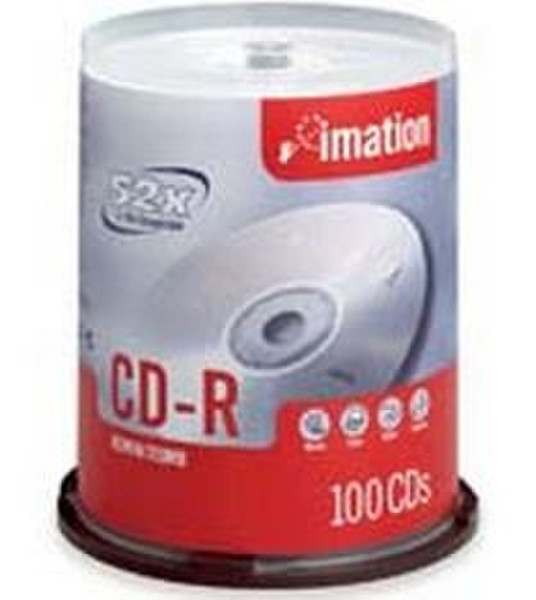Imation CD-R 52X 700MB/80min, 100 pack Spindle CD-R 700MB 100Stück(e)