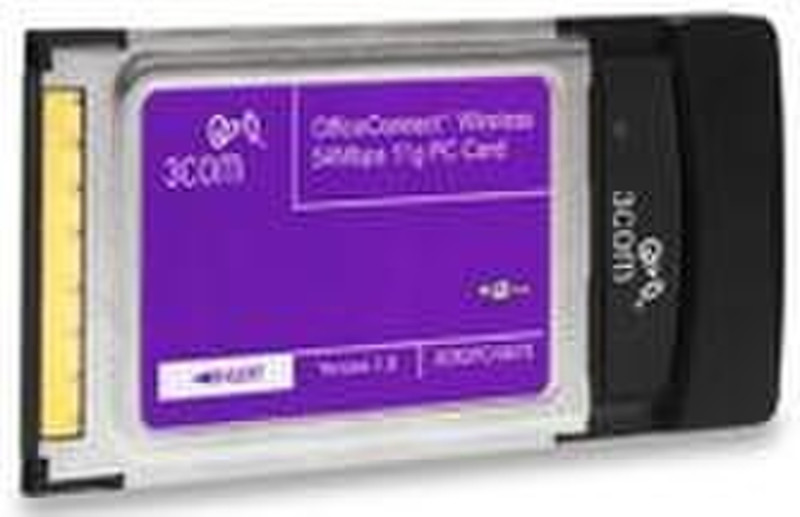 3com OfficeConnect Wireless 54 Mbps 11g PC Card 54Mbit/s Netzwerkkarte