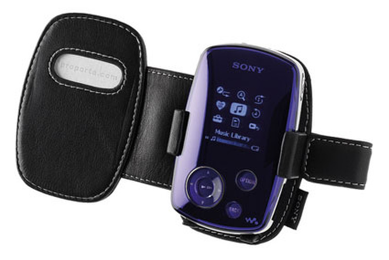 Sony NW-A1000LEATHER Case for NW-A serie Black