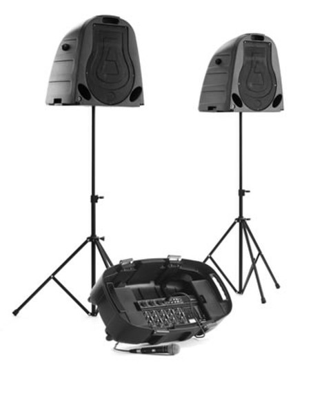 Lenco PA-1000 150W Black loudspeaker