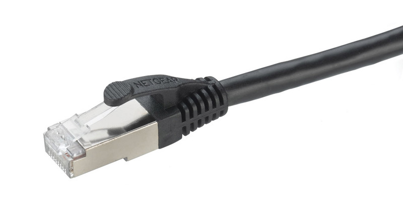 Netgear Cat6 STP Network Cables: 2.0 m 2m Black networking cable