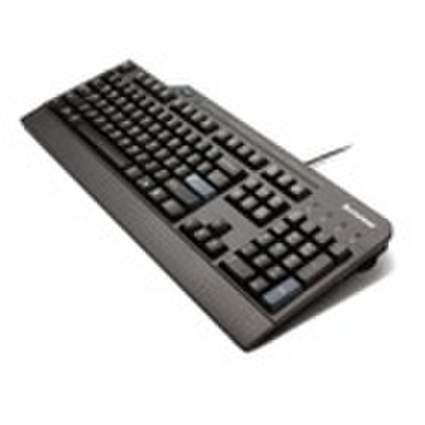 Lenovo Smartcard Keyboard USB QWERTY Schwarz Tastatur