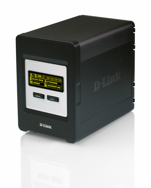 D-Link DNS-343-1TB 1000GB Schwarz Externe Festplatte