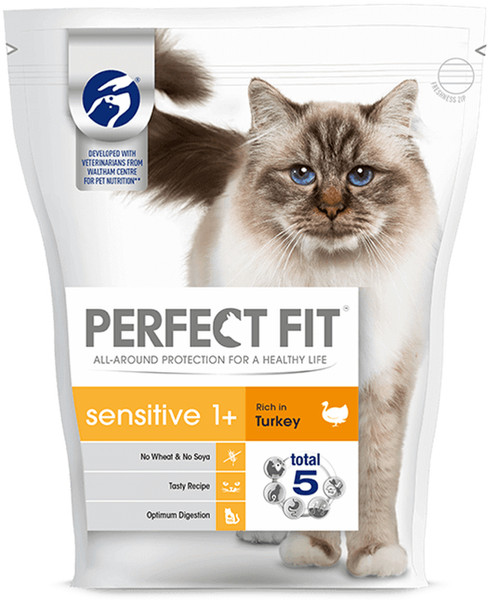 Perfect Fit 354865 1400g Adult Turkey cats dry food