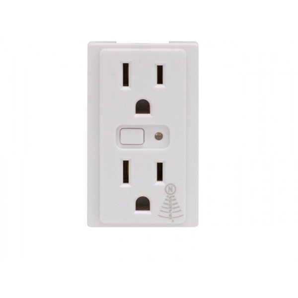 Interlogix IS-ZW-WR-1 White socket-outlet