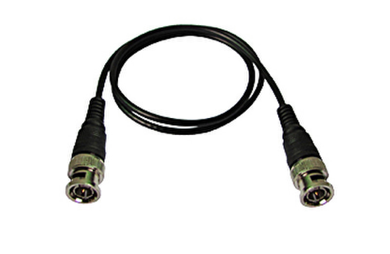FOLKSAFE FS-BNC100-A 1м BNC BNC Черный коаксиальный кабель