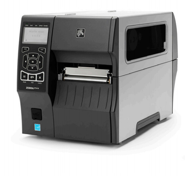 Zebra ZT410 Direct thermal / thermal transfer 203 x 203DPI Black,Grey label printer