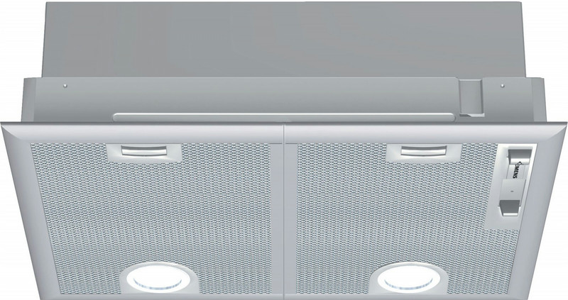 Siemens iQ300 LB55564CH Built-in cooker hood 650m³/h D Metallisch, Silber Dunstabzugshaube