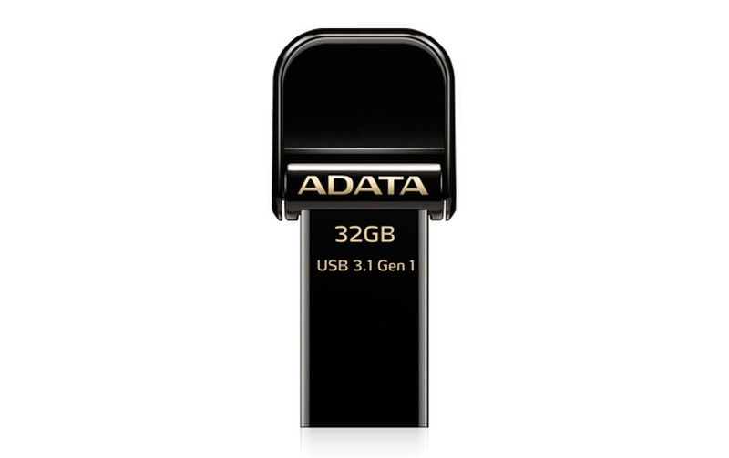 ADATA AI920 32GB 32ГБ USB 3.0 (3.1 Gen 1) Тип -A Черный USB флеш накопитель