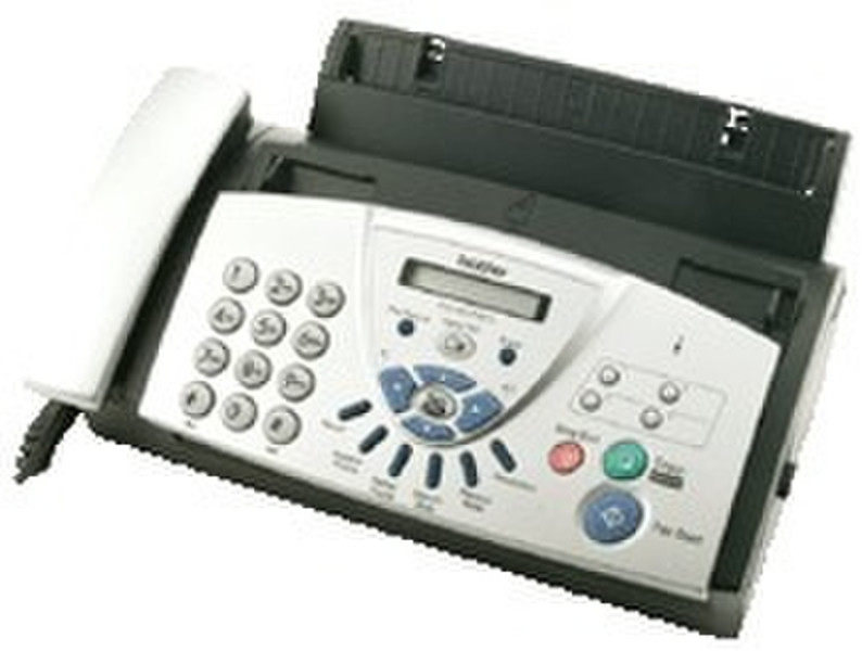 Brother FAX-837MCS Thermal 14.4Kbit/s Black,Silver fax machine