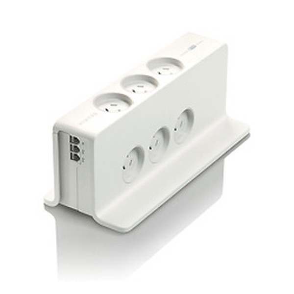 Belkin Compact Surge Protector 6розетка(и) Белый сетевой фильтр