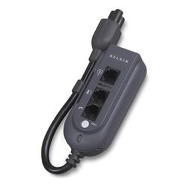 Belkin Universal Notebook Travel Surge 3AC outlet(s) Black surge protector