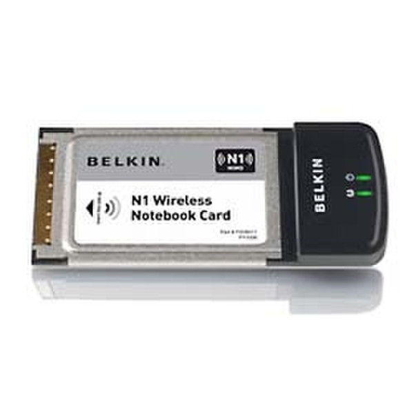 Belkin N1 Wireless Notebook Card 300Mbit/s networking card