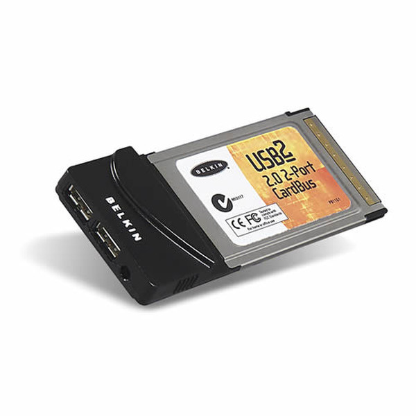Belkin Hi-Speed USB 2.0 Notebook Card USB 2.0 interface cards/adapter