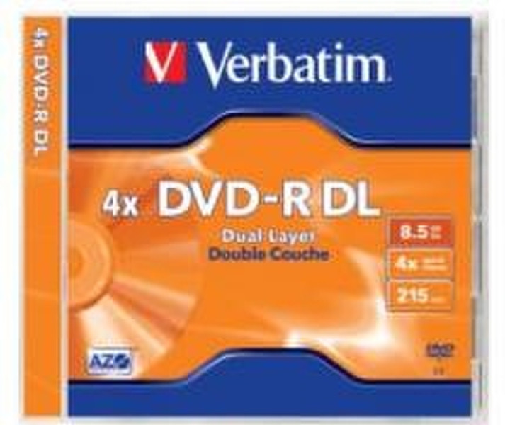 Verbatim DVD-R DL 8.5GB DVD-R DL 1pc(s)