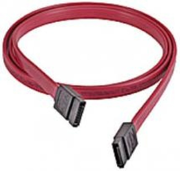 Verbatim Serial ATA Cable 0.5м Красный кабель SATA